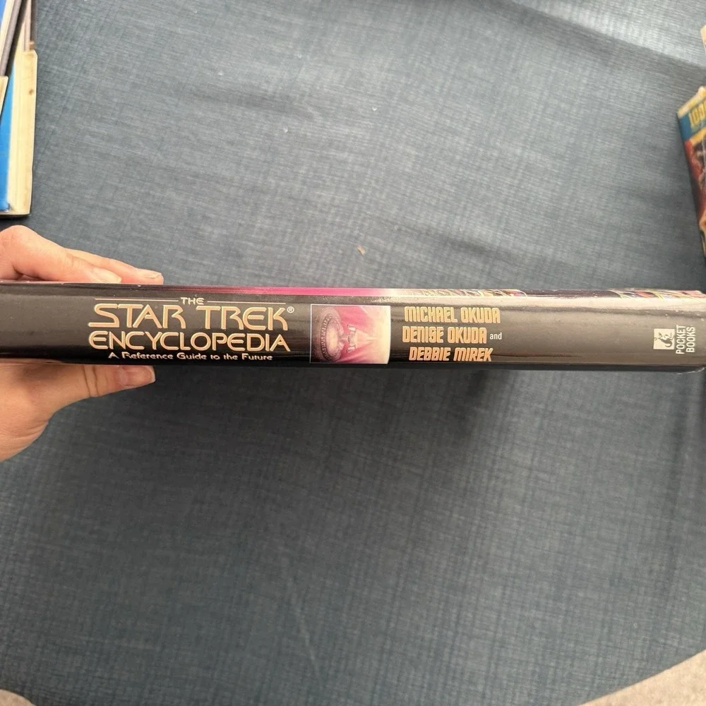 Star Trek Encyclopedia A Reference Guide to the Future by Michael Okuda